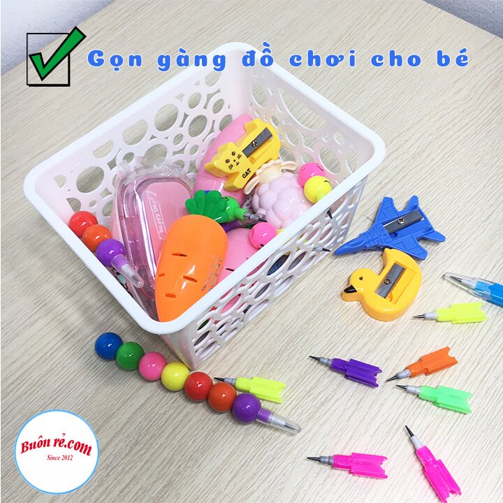 Khay nhựa Nhật Bản Việt Nhật 2 size , khay đựng đồ dùng văn phòng, học tập, đồ ăn vặt đa năng -Buôn rẻ 01250