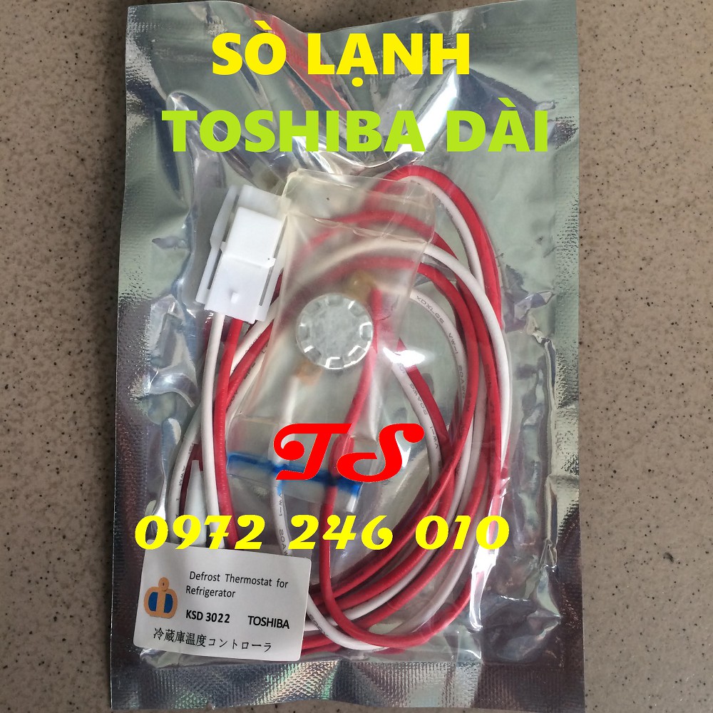 [Mã ELFLASH5 giảm 20K đơn 50K] Sò lạnh Toshiba dài [RẺ VÔ ĐỊCH] Sò lạnh tủ lạnh Toshiba dài - Cảm biến âm tủ lạnh