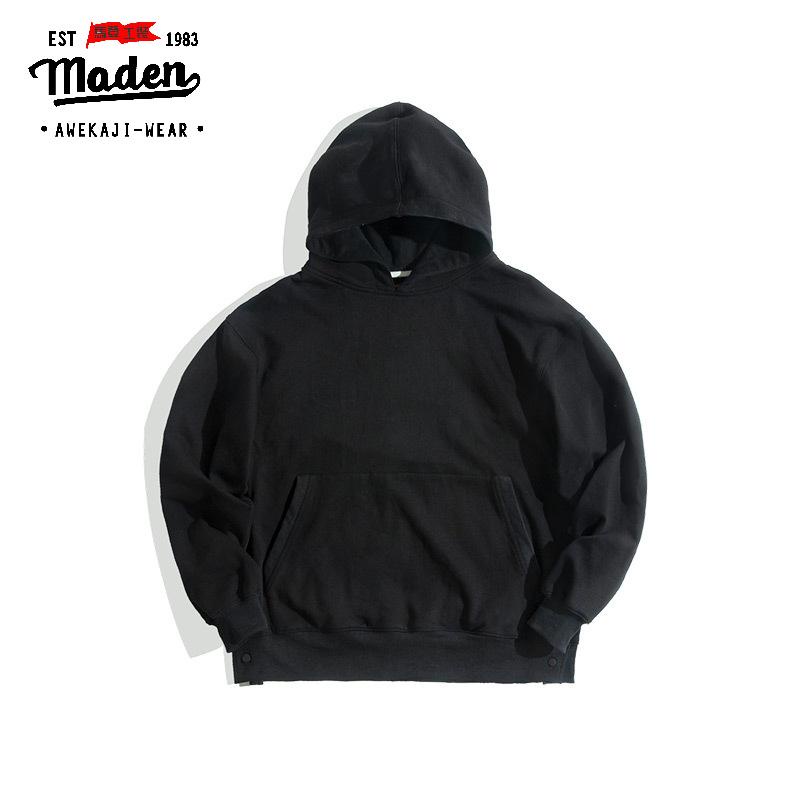 Áo sweater hoodie Maden oversize rộng rãi retro Nhật Bản
