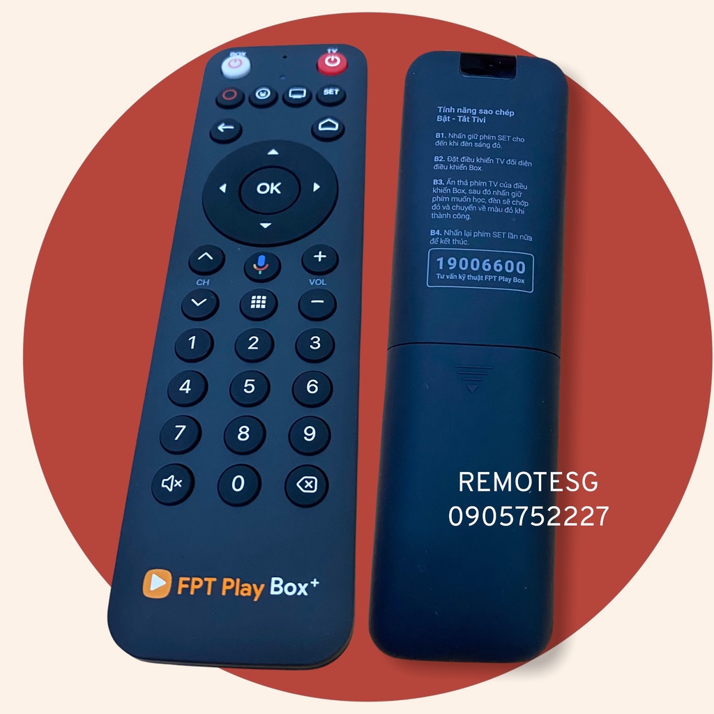 REMOTE ĐIỀU KHIỂN ĐẦU FPT SỬ DỤNG CHO CÁC DÒNG 2018 2019 2020