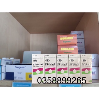 Nước Muối Sinh Lý Efticol chai 10Ml