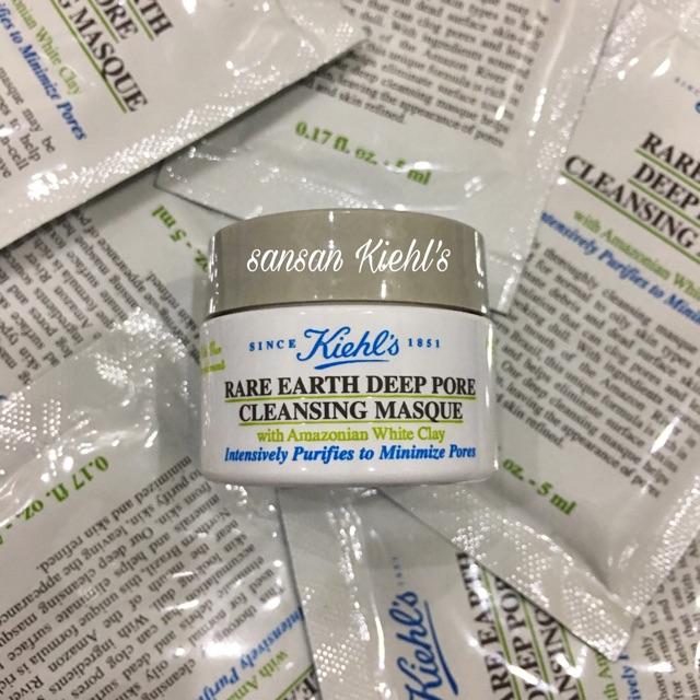 Sample mặt nạ đất sét, ngò, nghệ, hoa cúc Kiehl's 5ml | BigBuy360 - bigbuy360.vn