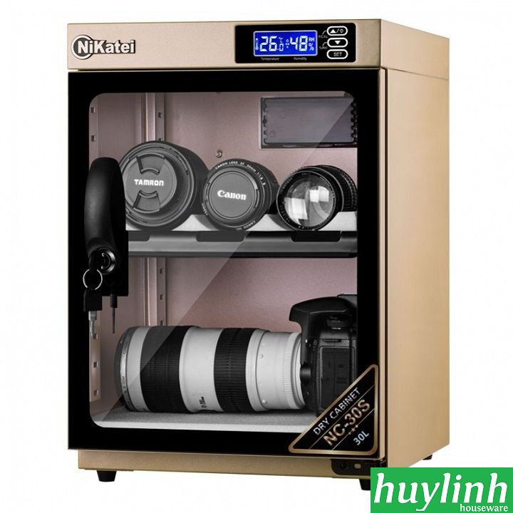 FREESHIP Tủ chống ẩm cao cấp Nikatei NC-30S (Plus) - 30 lít