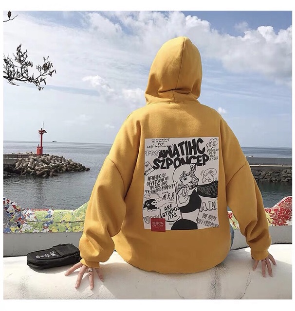 Áo hoodie vải nỉ lót bông dày dặn in Stponce | BigBuy360 - bigbuy360.vn
