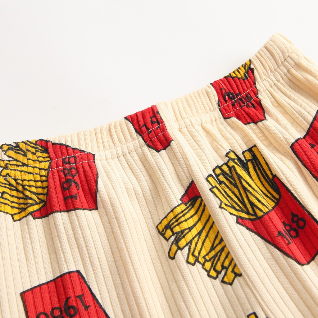 Bộ Quần Áo Sanlutoz Từ Cotton Họa Tiết Hoạt Hình Dành Cho Bé