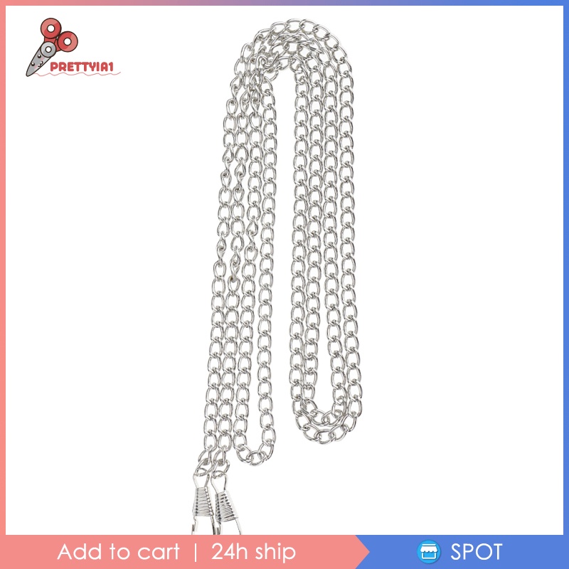 [Prettyia1] Dây Xích Kim Loại Thay Thế Cho Túi Xách Đeo Chéo 120cm