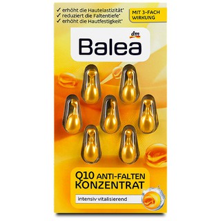 VIÊN NANG DƯỠNG DA CHỐNG LÃO HÓA BALEA Q10 ANTI FALTEN KONZENTRAT