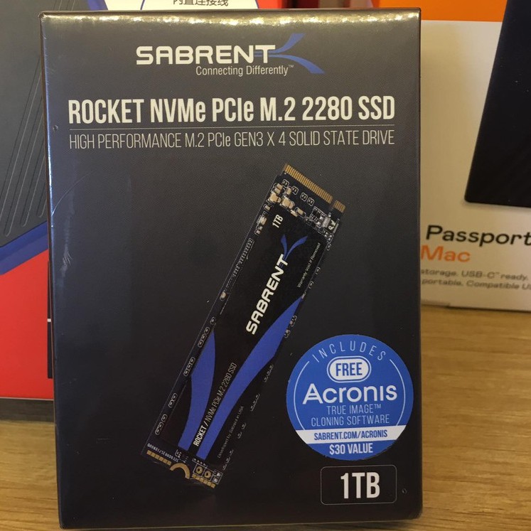 Ổ Cứng SSD 1TB SABRENT Rocket 3/ Gen 4/ Gen 4 Plus NVMe M2 PCIe Gen3 x4 2280