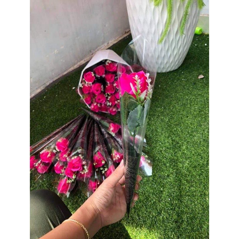 Giấy bóng kính làm ốc quế