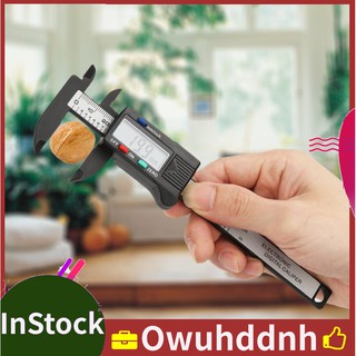 Thước cặp kỹ thuật số điện tử thực tế với màn hình LCD/ sợi carbon/ nhựa NITRIP