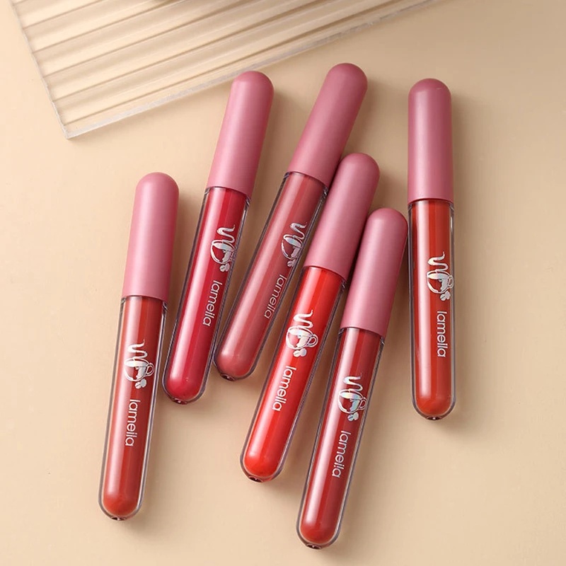 Son Môi Dạng Lỏng 6 Màu Sắc Tùy Chọn Chống Thấm Nước Chống Dính Cốc Dưỡng Ẩm Lâu Trôi