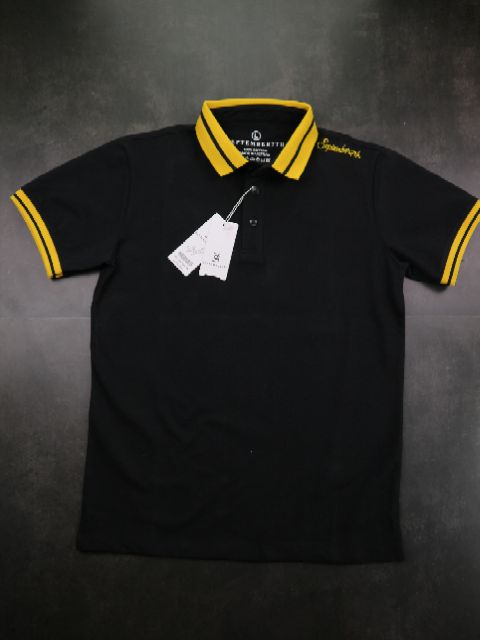 Áo Polo Cotton 100% viền cổ vàng- SEPTEMBER7TH