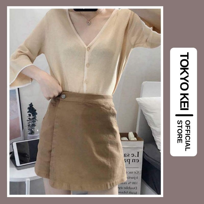 Chân Váy Ngắn TOKYOKEI 💖FREESHIP💖 Quần Váy Ngắn Nhiều Màu, Chất Liệu Kaki, Đủ Size WQH011 | BigBuy360 - bigbuy360.vn
