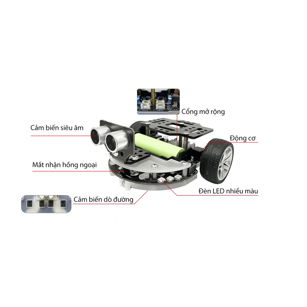 Robot lập trình STEM Rover OhStem - Đồ chơi cho bé - Metis đồ chơi cho con