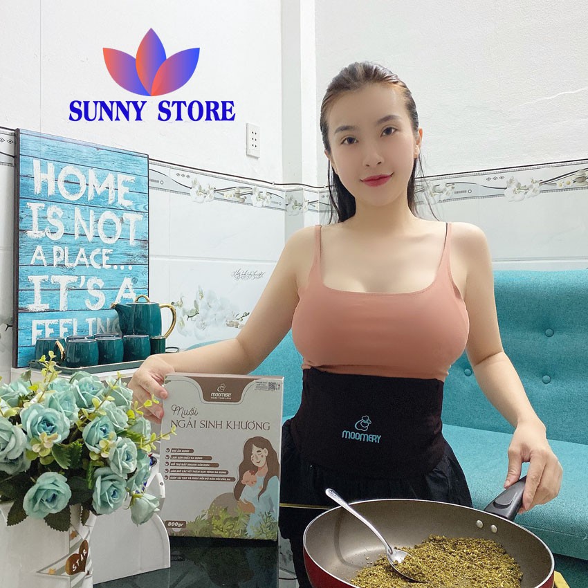 Muối ngải sinh khương Moomery – Bí kíp eo thon, tan mỡ bụng
