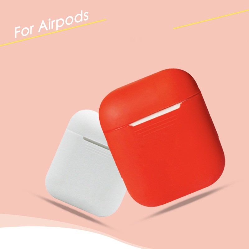Hộp Silicone Chống Trơn Trượt Bảo Vệ Hộp Tai Nghe Airpods 2/Airpods 1