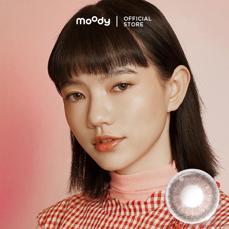 Hộp 10 kính áp tròng màu hàng ngày Moody PEACHY ARCADIA 14.1mm dòng sản phẩm Teenage Daydream