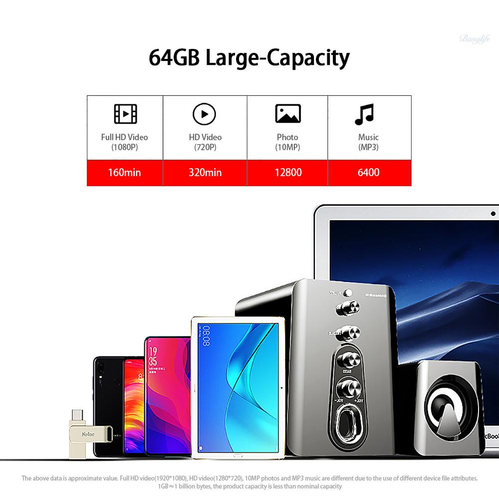 Ổ Đĩa U783C Type C + Usb Kép Cho Điện Thoại Di Động | BigBuy360 - bigbuy360.vn