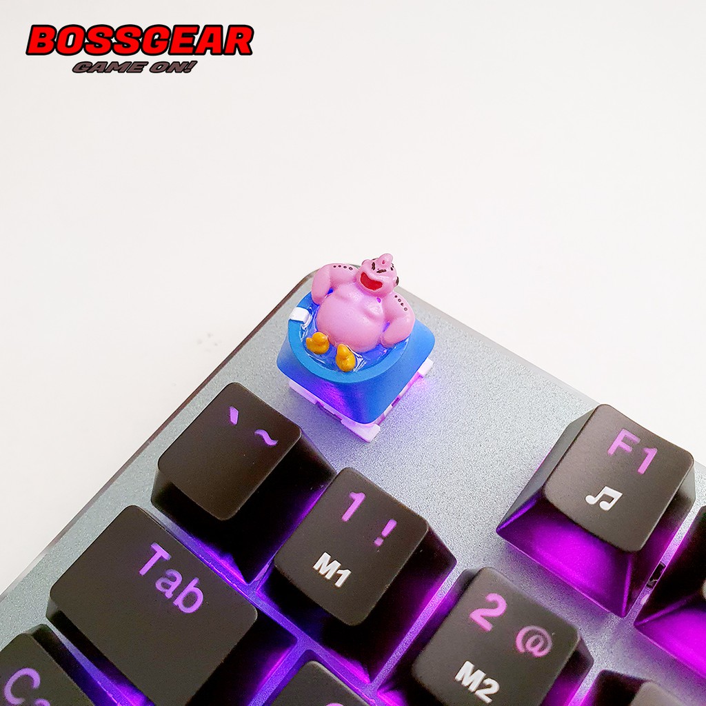 Keycap Lẻ Resin Mabujin Ma Bư Dragonball cực đẹp ( keycap resin độc lạ )( Keycap Artisan )