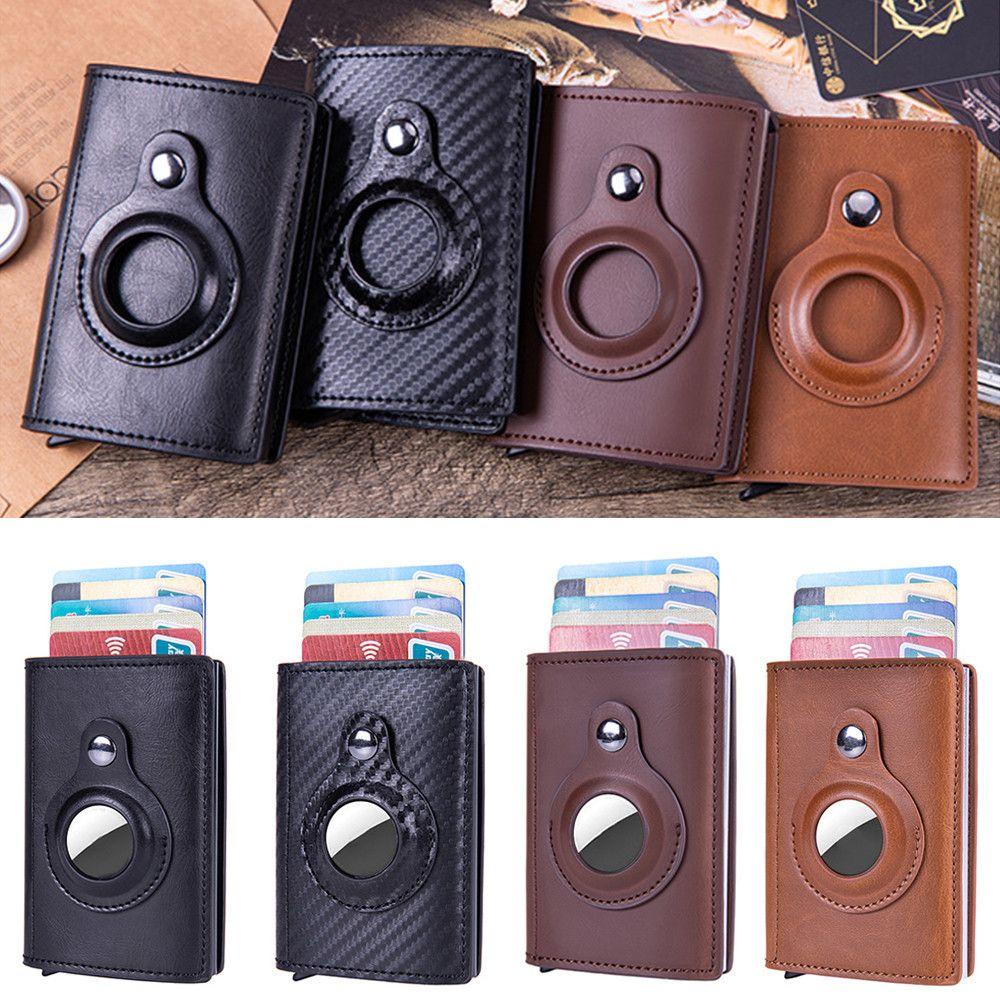 Ví Da PU MIHAN1 Nhiều Ngăn Đựng Thẻ Tín Dụng RFID Chống Trộm Cho Nam Và Nữ