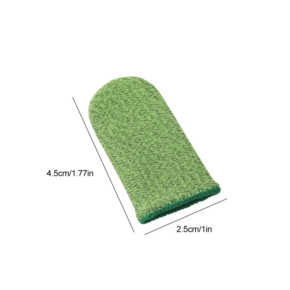 Set 2 đồ bọc ngón tay chơi game bằng sợi carbon chống trượt chống mồ hôi