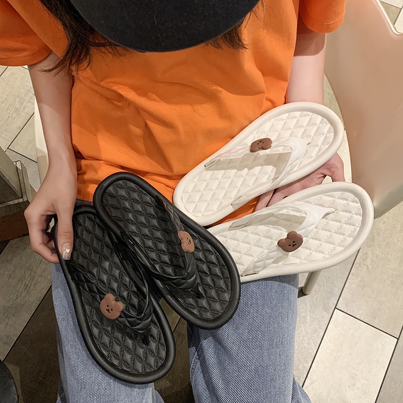 Dép Nhựa PVC Xỏ Ngón Họa Tiết Hoạt Hình Dễ Thương Thời Trang Hè 2022 sf8409