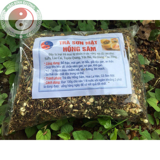 [Giá Sỉ] Trà Sơn Mật Hồng Sâm Sapa Loại 1 Mát Gan Đẹp Da Gói 1Kg