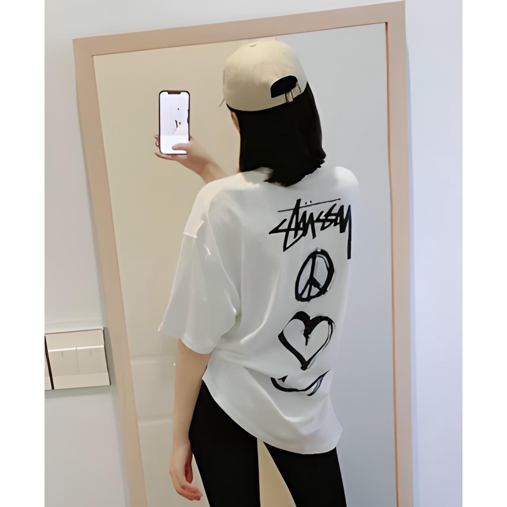 Áo Thun Stussy T-Shirts N!KE Air Force độc lạ , áo Unisex vải cotton 100% cao cấp Genz Trendy