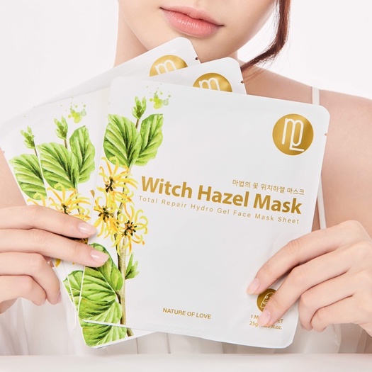 MẶT NẠ MIẾNG LẺ NOL WITCH HAZEL PHỤC SINH CHO DA MỤN SẸO, KÍCH ỨNG & THƯƠNG TỔN