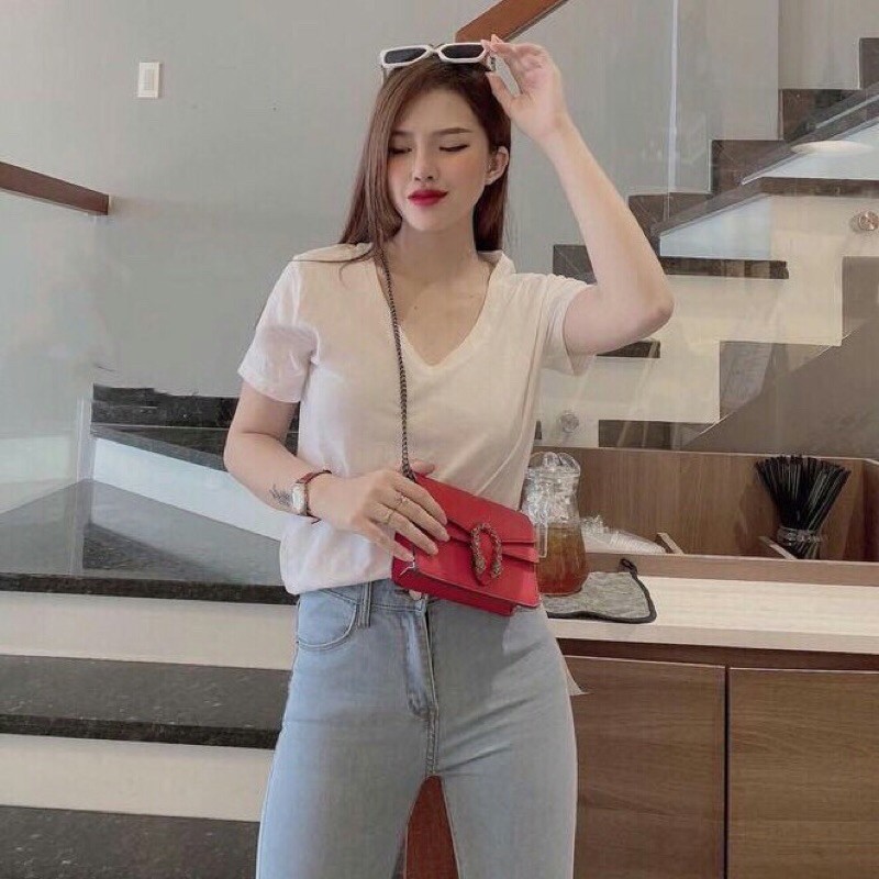 [RẺ VÔ ĐỊCH] ÁO THUN CỔ TIM
