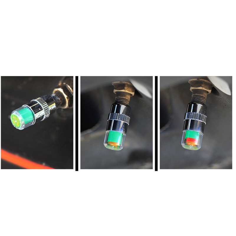 ✿ Bộ 4 Nắp Cảm Biến Áp Suất Lốp Xe Hơi 2.4 Bar