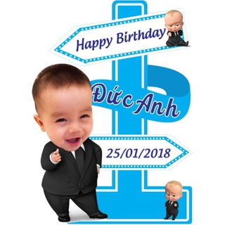 Chibi Sinh Nhật - Cây Số Tuối Chibi Sinh nhật cho bé