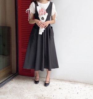 Áo pull tay rút nơ