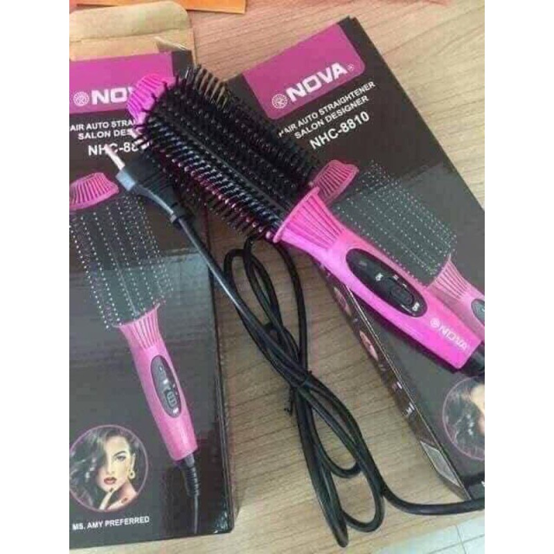Lược điện Nova NHC-8810 đa năng uốn tóc
