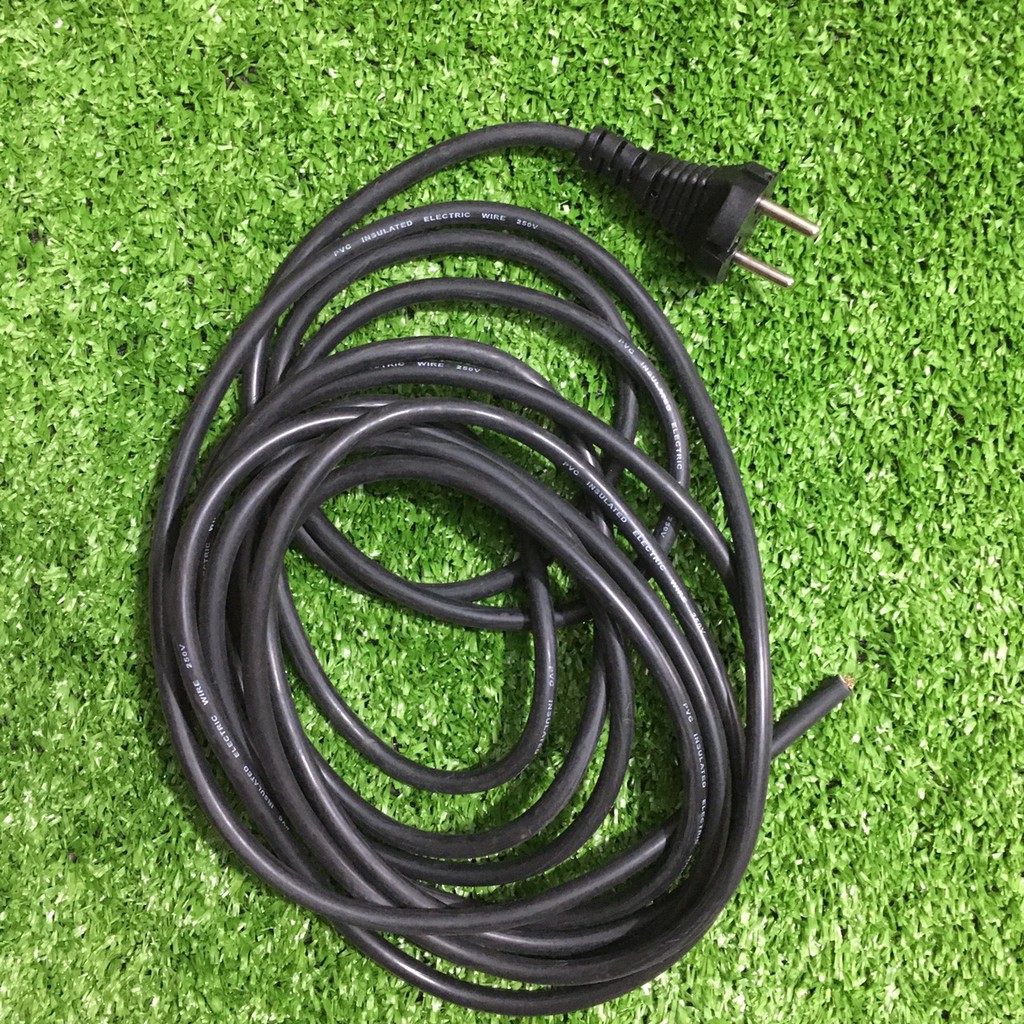 Dây nguồn máy khoan loại tốt dài 2m 3m lõi đồng, dây nguồn máy mài, hàn, cắt