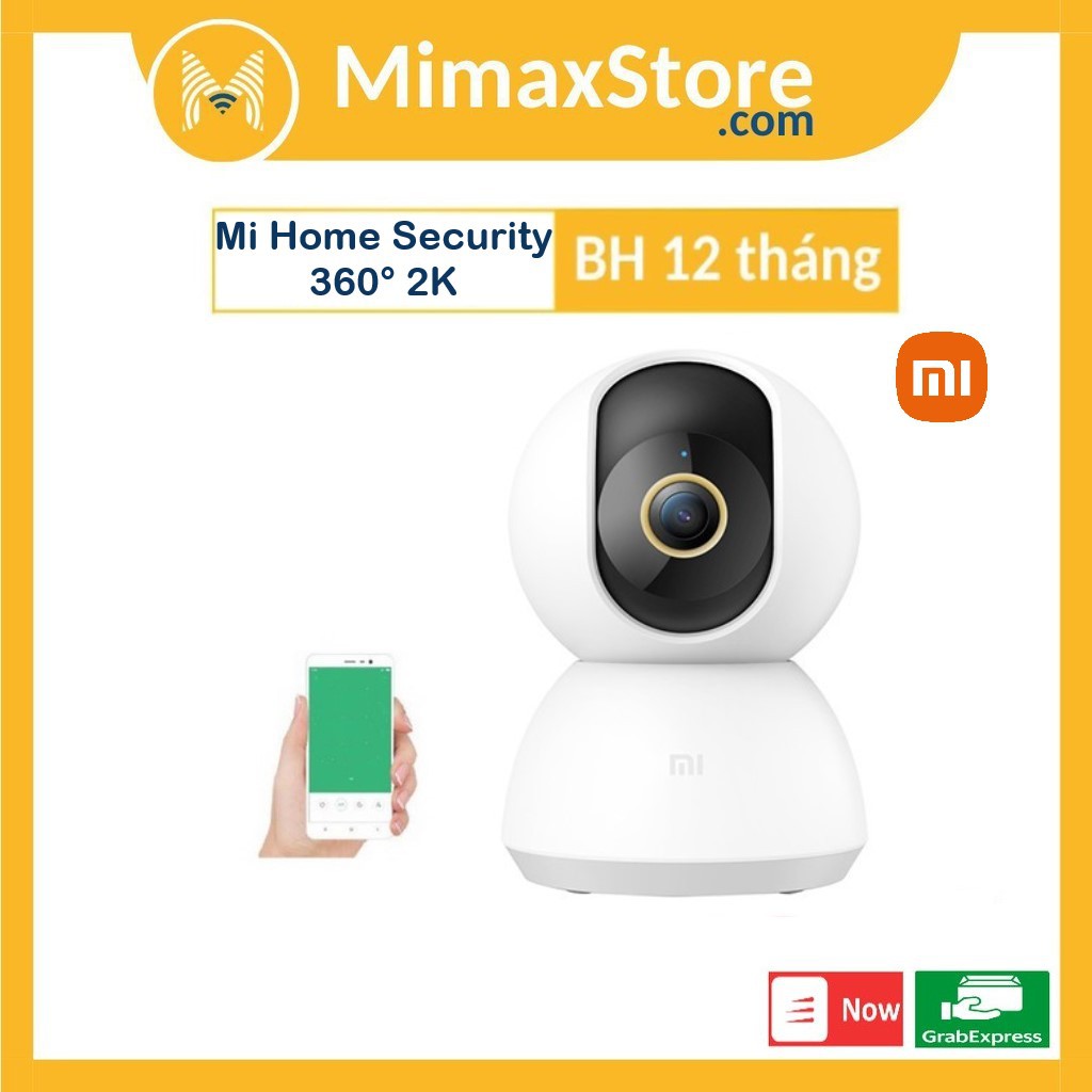 [Hỏa Tốc - HCM] Camera Wifi Xiaomi Mi Home Security 360 Độ 2K - BHR4457GL | Bản Quốc Tế 2021 | Phân Phối Bởi DIGIWORLD