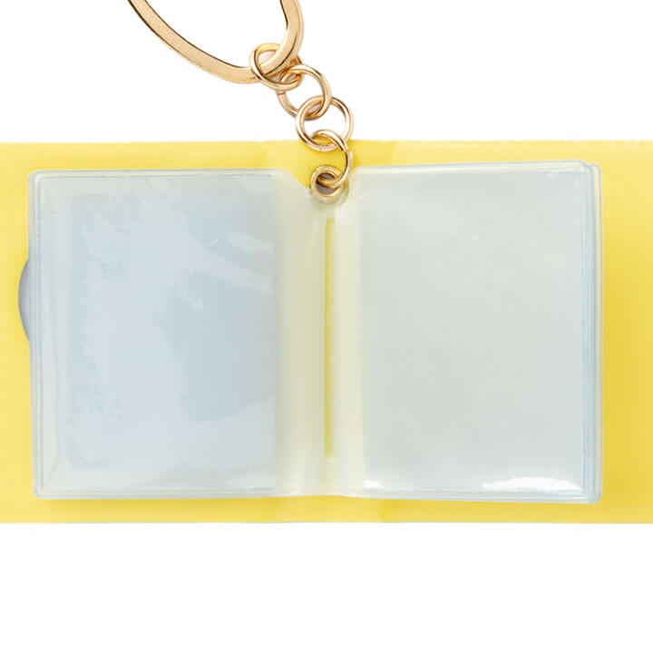 Binder Collect Book Đựng Photo Card Ảnh  ARTBOX Hàn Quốc Họa Tiết Gấu Teddy Có Móc Khóa Trái Tim 20 Sleeves