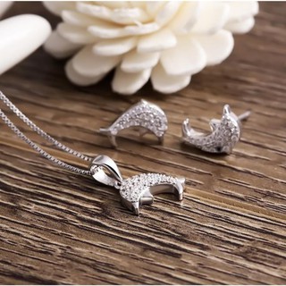 Bộ trang sức bạc Dolphin