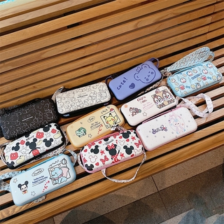 Túi Đeo Chéo Vai Đựng Máy Chơi game Cầm Tay disney mickey minnie chip n 'Nale doraemon dumbo