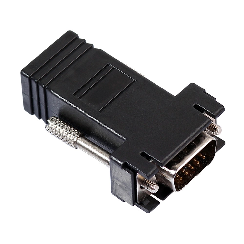 Đầu nối chuyển đổi VGA sang LAN CAT5 CAT6 RJ45 hàng chất lượng cao