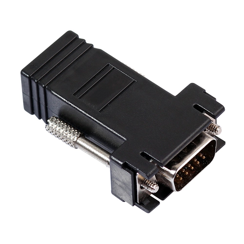 Đầu chuyển giắc VGA sang cổng RJ45/Đầu chuyển cổng VGA sang cổng RJ45