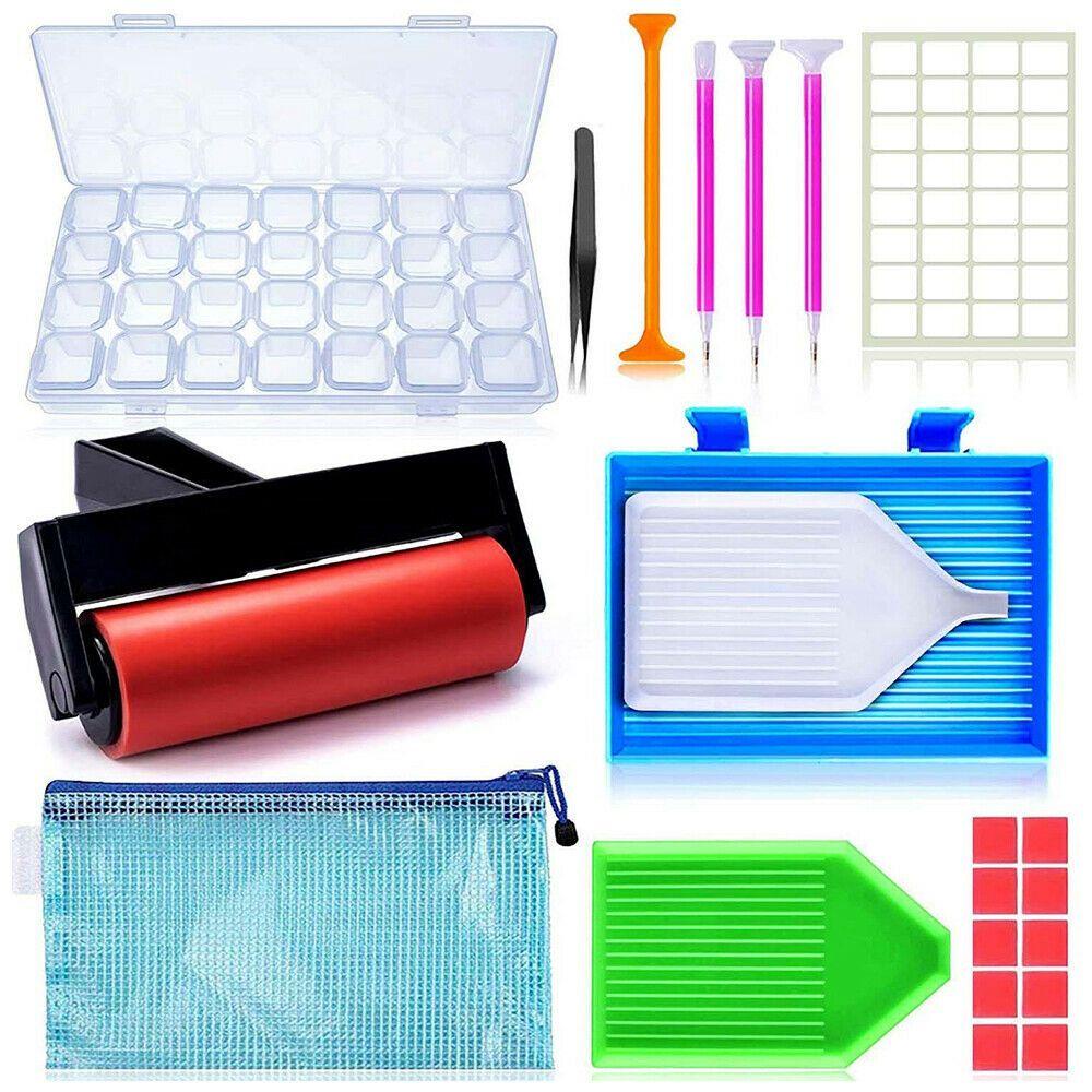 Bộ 22 Dụng Cụ Làm Tranh Đính Đá Nghệ Thuật