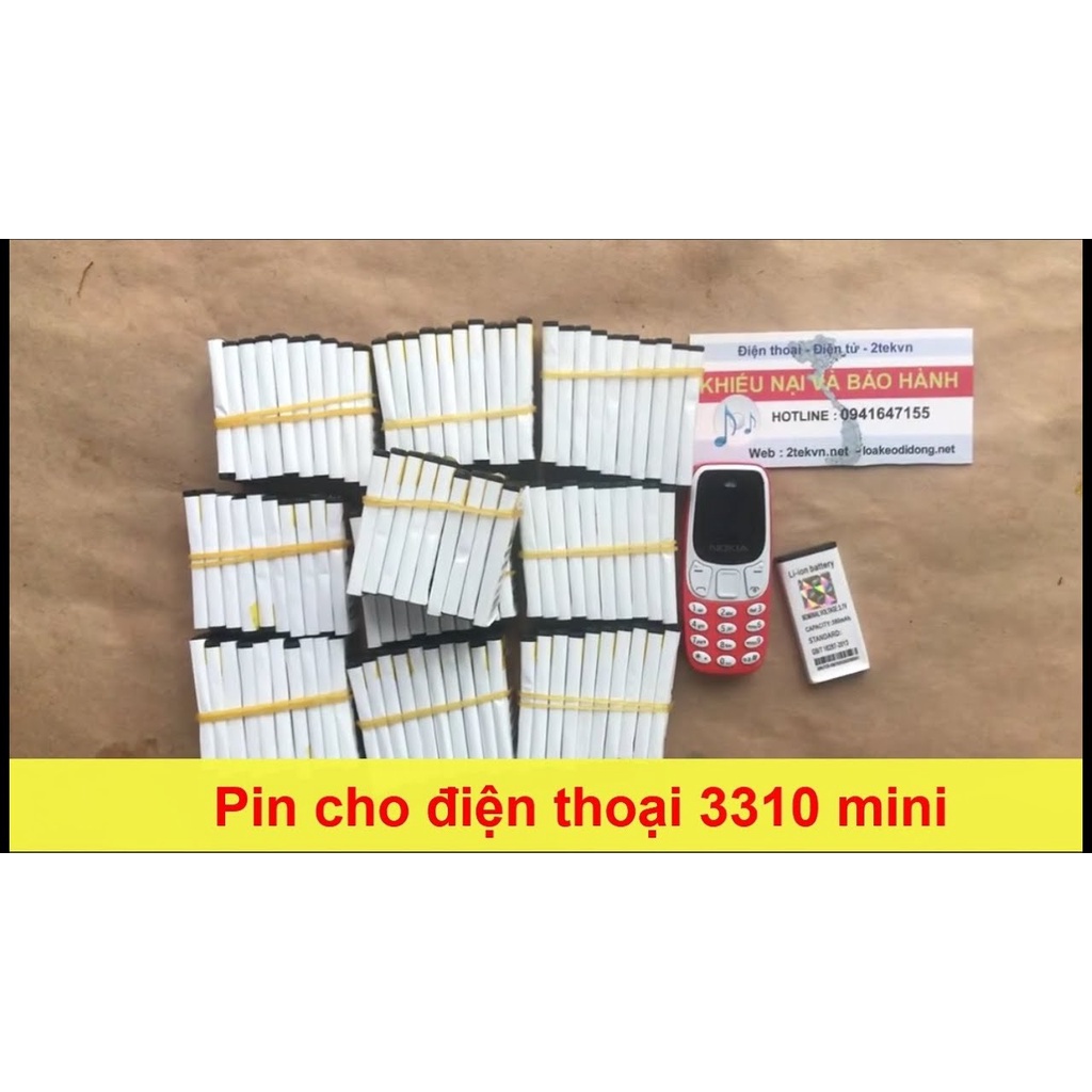Pin điện thoại mini BM10, NOKIA 3310