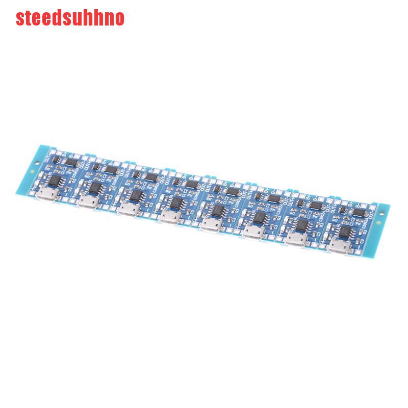 (Hàng Mới Về) Set 2 / 5 / 10 Bảng Mạch Sạc Pin 5v Micro Usb 1a 18650