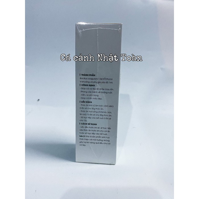 VI SINH TIÊU HÓA CHO CÁ CẢNH VÀ TÉP BAC+ KOIKA 100ML