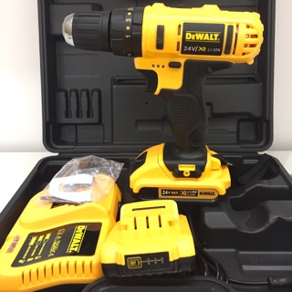 Máy khoan dùng pin Dewalt 24v 3 chế độ 5 cell pin chuẩn.