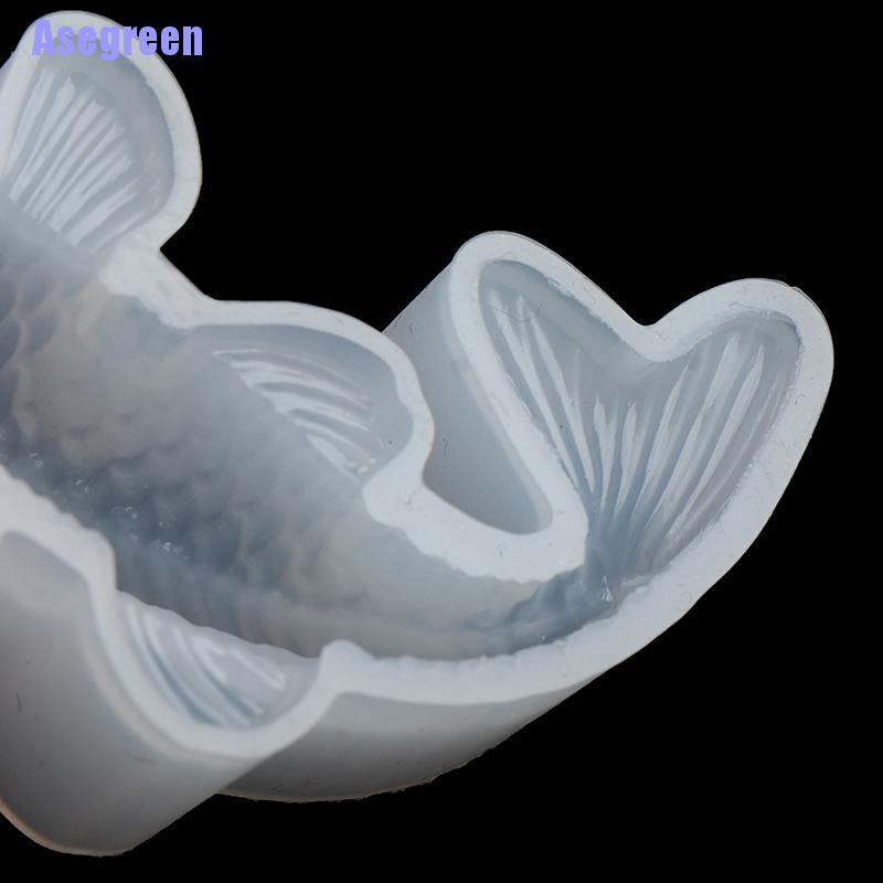 Khuôn Làm Bánh Chất Liệu Silicone Tự Làm Hình Cá Koi May Mắn 3d