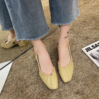 [ ODER ] Giày Búp Bê Màu Trơn Thời Trang BIGSIZE (35-43)