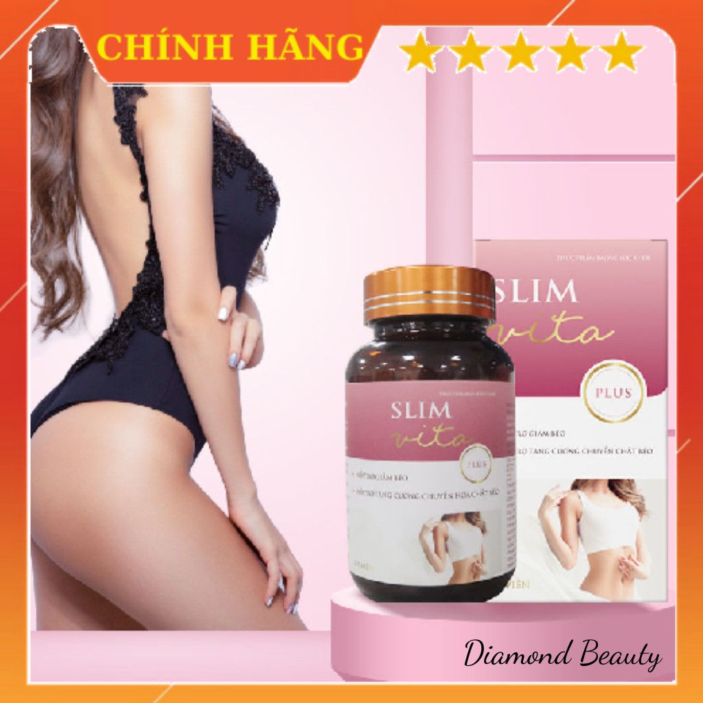 Viên uống giảm cân Slim Vita Plus 30 viên, dòng cải tiến của Slim Vita