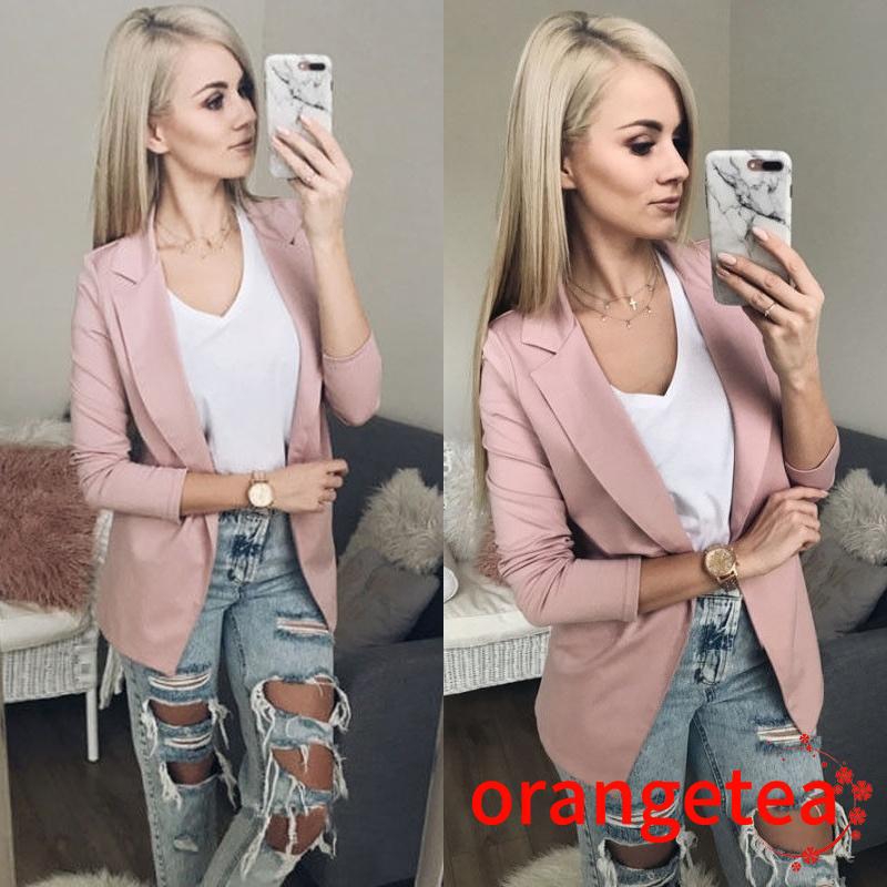 Áo khoác Blazer tay dài thiết kế tôn dáng cho nữ